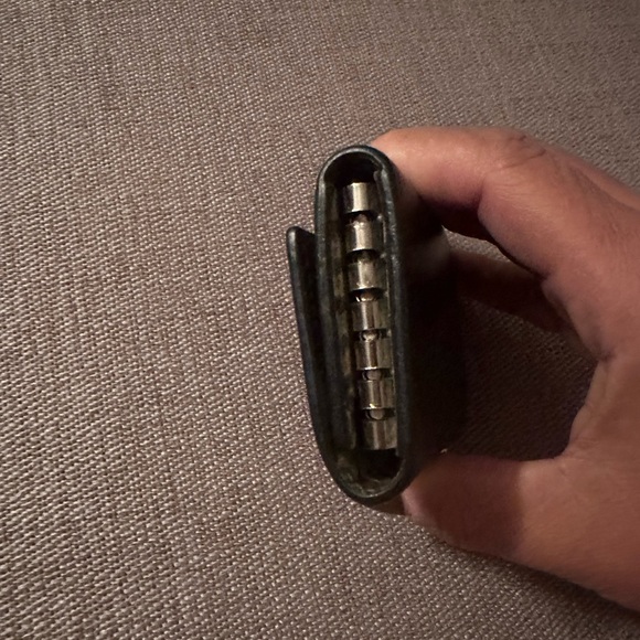 Gucci Blooms Green & Black leather key case floral pattern 6 ring Authentic - Picture 15 of 16